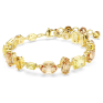 Bracelet Swarovski, Gema Tailles variées, Jaune, Placage de ton or ,5718072
