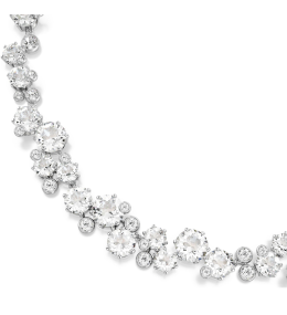 Collier Swarovski Constella blanc métal rhodié 5722472