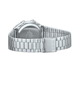 Montre Casio A168WA-1YES Iconic Vintage acier argenté
