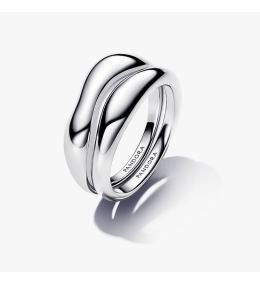 Bague Pandora argent forme organique 193264C00