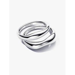 Bague Pandora argent forme organique 193264C00