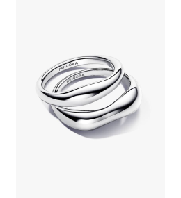 Bague Pandora argent forme organique 193264C00