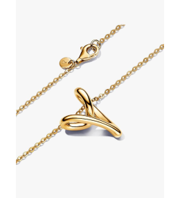 Collier Pandora cœur doré 363272C00-70