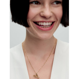 Collier Pandora cœur doré 363272C00-70