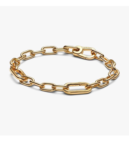 Bracelet Link ouvrable 5 éléments Pandora ME, en métal doré or jaune 585/1000, 569662C00
