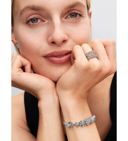 Charm Pandora Cœur Scintillant Argent 794240C01