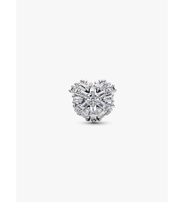 Charm Pandora Cœur Scintillant Argent 794240C01