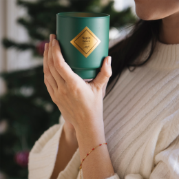 Bougie bijou My Jolie Candle Sapin Givré 320162