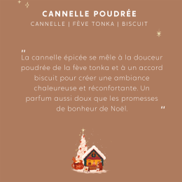 Bougie bijou My Jolie Candle Cannelle Poudrée 320163