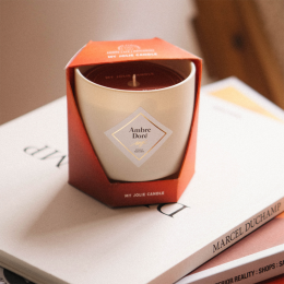Bougie parfumée My Jolie Candle Ambre Doré 320307
