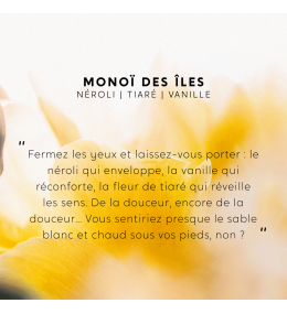 Bougie parfumée My Jolie Candle Monoï des Îles 320317