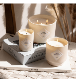 Bougie Fleur de Coton, Cire végétale My Jolie Candle