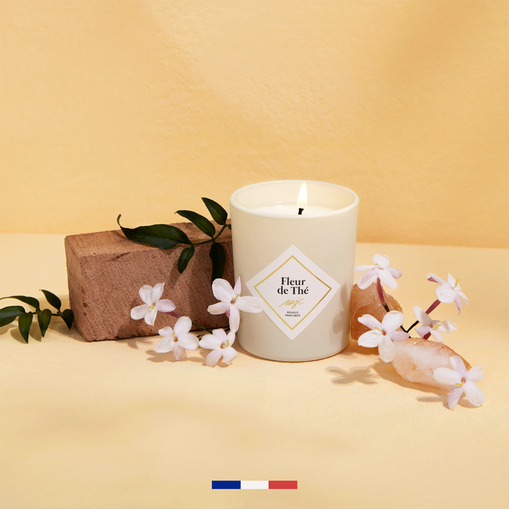 Bougie parfumée Fleur de thé my jolie candle made in France 320349