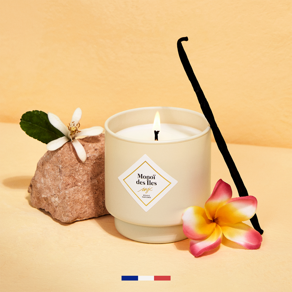 Bougie parfumée Monoï des iles my jolie candle made in France 320352