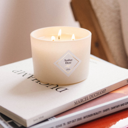 Grande bougie Ambre Doré, My Jolie Candle. Fabriquée en France