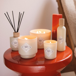 Grande bougie Ambre Doré, My Jolie Candle. Fabriquée en France