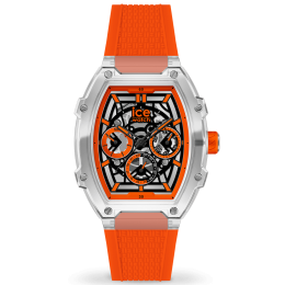 Montre ICE WATCH, ICE BOLIDAY CLEAR ORANGE, Médium 40 MM 024285
