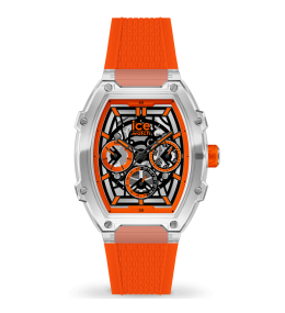 Montre ICE WATCH, ICE BOLIDAY CLEAR ORANGE, Médium 40 MM 024285