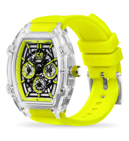 ICE-Watch Boliday Clear Yellow 40 mm. Montre Fluorescente