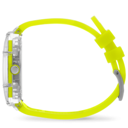 ICE-Watch Boliday Clear Yellow 40 mm. Montre Fluorescente