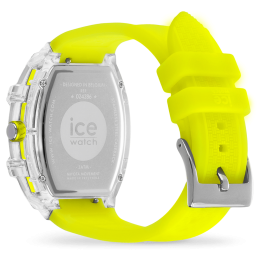 ICE-Watch Boliday Clear Yellow 40 mm. Montre Fluorescente