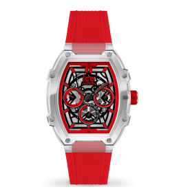 Montre ICE WATCH, ICE BOLIDAY CLEAR RED, Médium 40 MM 024288