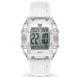 Montre ICE WATCH, ICE DIGIT Boliday White silver, Small 38 MM 024565