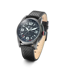 Montre Rafale Homme RSD noir cuir, Solo Display 666022