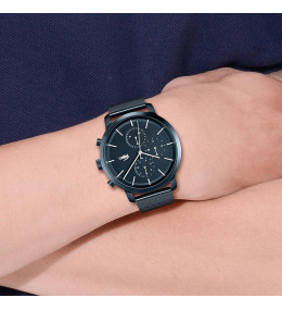 Montre Lacoste Replay Homme Chronographe Acier Bleu