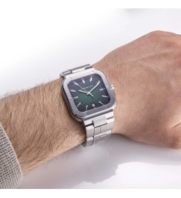 Montre Michel Herbelin Cap Camarat acier vert 12246B16