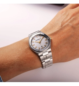 Montre femme Michel Herbelin Cap Camarat acier, 14545B19T