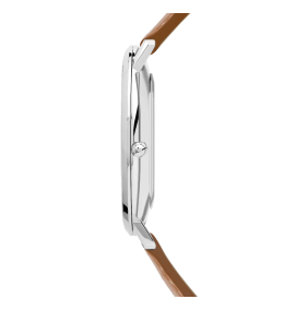 Montre Michel Herbelin CITY homme acier cuir, 19515AP15GD