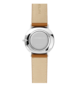 Montre Michel Herbelin CITY homme acier cuir, 19515AP15GD