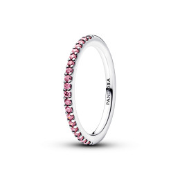 Bague Pandora anneau rose scintillant en argent 925/1000, 192999C02