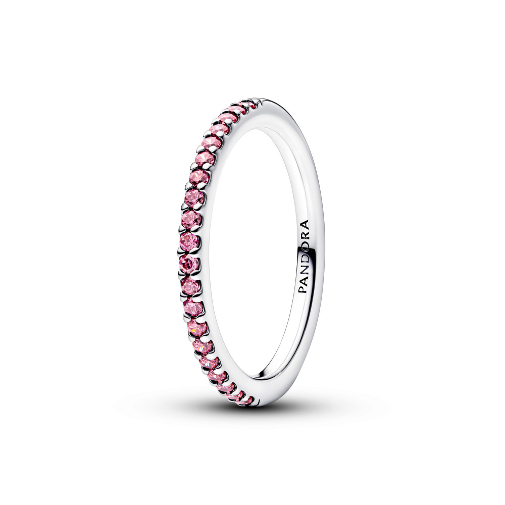 Bague Pandora anneau rose scintillant en argent 925/1000, 192999C02