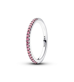 Bague Pandora anneau rose scintillant en argent 925/1000, 192999C02