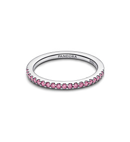 Bague Pandora Anneau Rose Scintillant Argent 192999C02