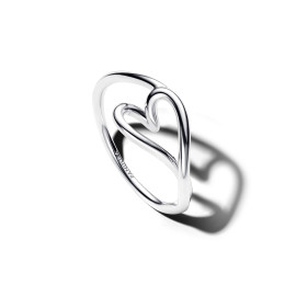 Bague Pandora coeur organique petit modèle en argent 925/1000, 194361C00