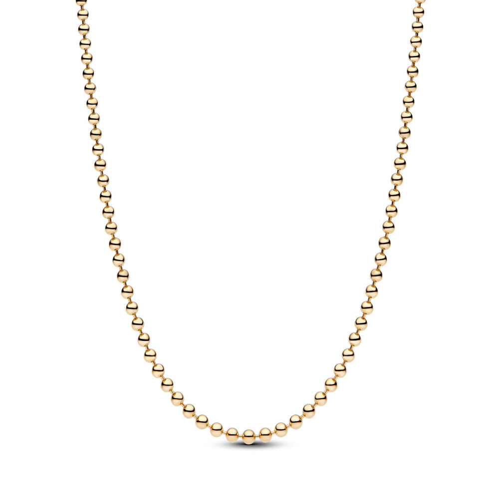 Collier Pandora Moments sphères métalliques en métal doré or jaune 585/1000 364354C00-50
