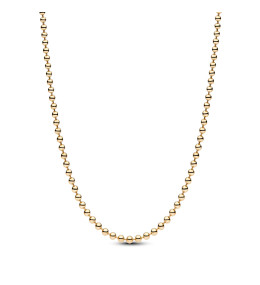 Collier Pandora Moments sphères métalliques en métal doré or jaune 585/1000 364354C00-50