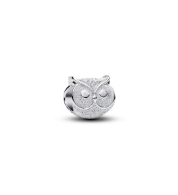 Charm mini Pandora Me/Moments chouette texturé en argent 925/1000, 794525C00