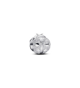 Charm mini Pandora Me/Moments coccinelle texturé en argent 925/1000, 794527C00