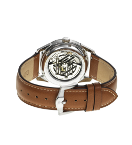 Montre Lip Annapurna 676011 Automatique cuir brun