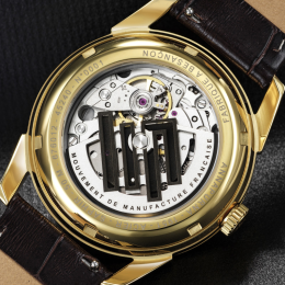 Montre Lip Annapurna Automatique PVD Jaune 676012