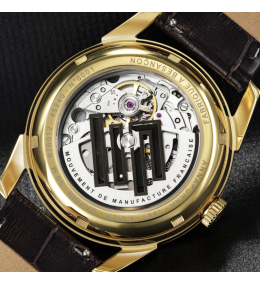 Montre Lip Annapurna Automatique PVD Jaune 676012