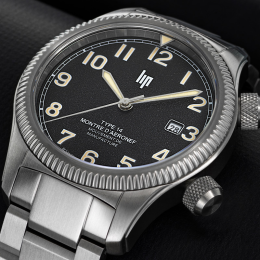Montre Lip Type 14 Automatique Manufacture acier 676032