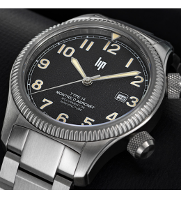 Montre Lip Type 14 Automatique Manufacture acier 676032