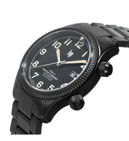 Montre Lip Type 14 Automatique Homme acier PVD noir 676033