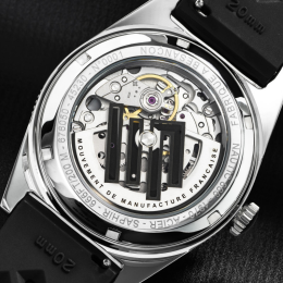 Lip Nautic 666 Automatique 39 mm acier élastomère