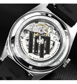 Lip Nautic 666 Automatique 39 mm acier élastomère